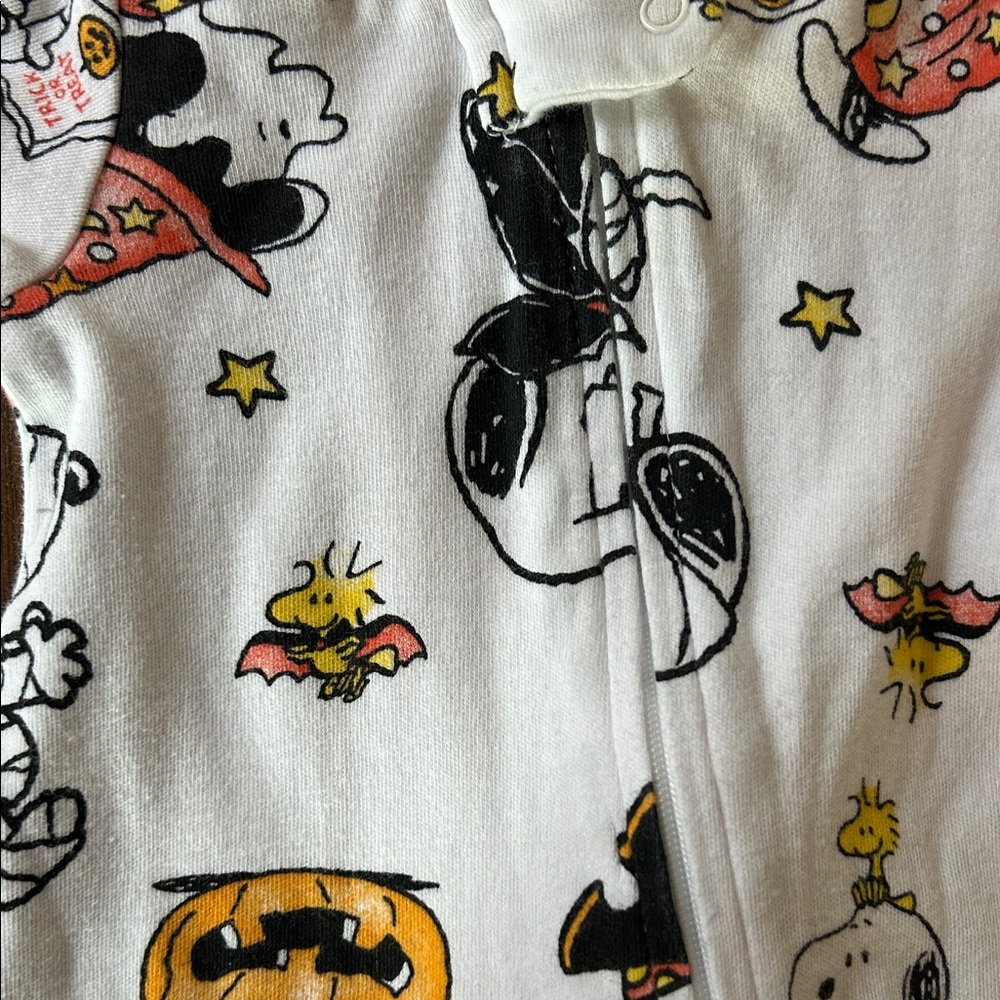 Halloween Themed Baby Footie - Picture 2 of 3
